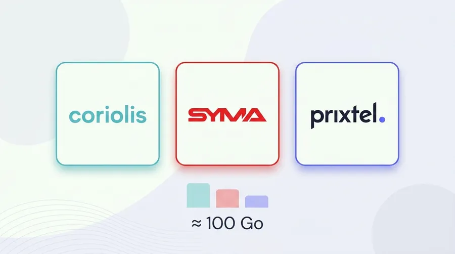 Syma, Coriolis et Prixtel ramènent leur mi-gamme autour de 100 Go